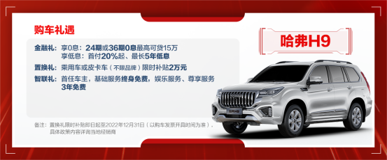 哈弗h9多重福利来袭，背后释放了什么信号？